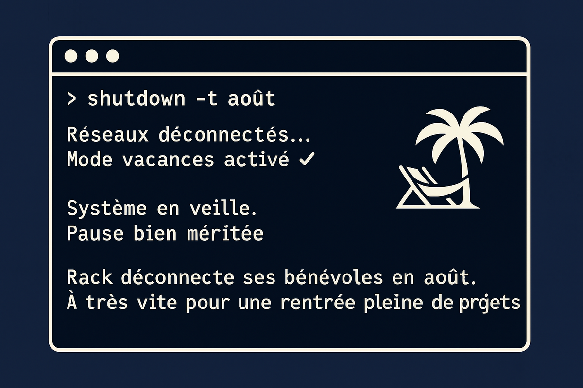 🛠️ Mode veille activé pour nos bénévoles !