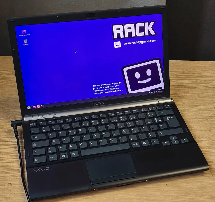 Sony VAIO VGN-Z51XG, PC portable 13,1" Core 2 Duo, 4 Go