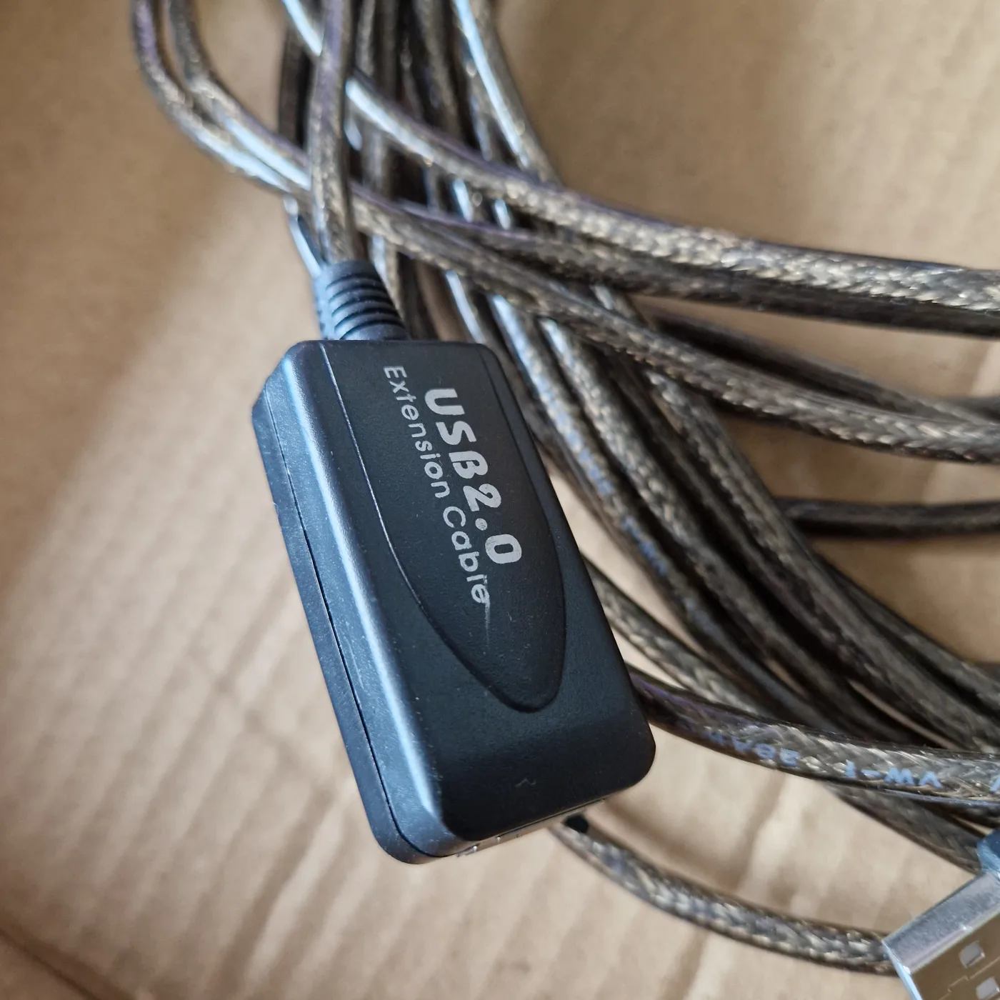 Rallonge USB 2.0 à boîtier, A mâle vers A femelle, environ 9 m, photo 2