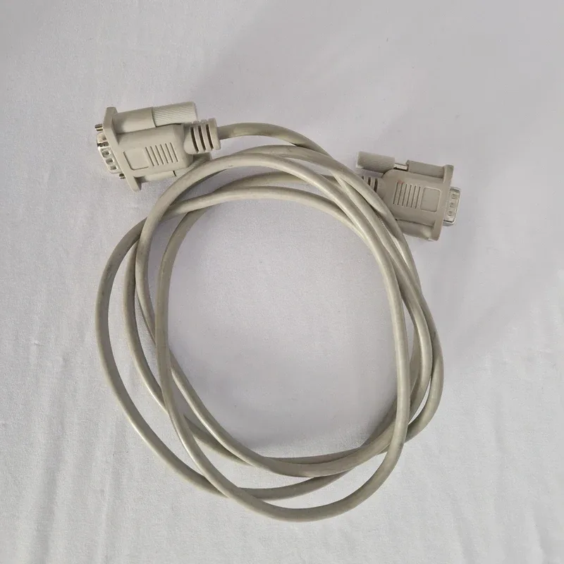 Câble VGA beige, HD-15 mâle / mâle, isolant noir, photo 1