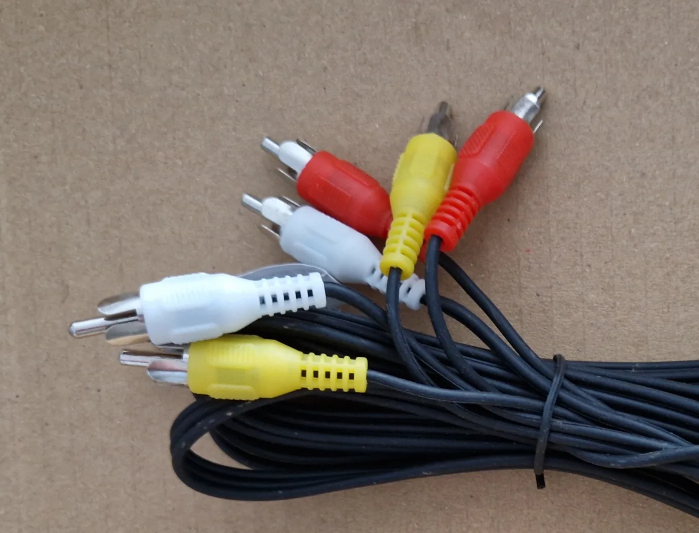 Câble audio-vidéo composite, 3 RCA mâles vers 3 RCA mâles, 3 m, photo 2