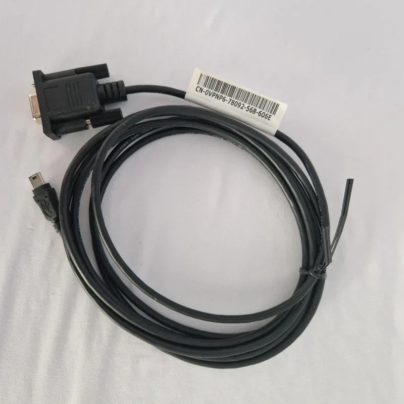 Câble console série Dell 0VPNP6, mini-USB vers DB9 femelle (RS-232), photo 1