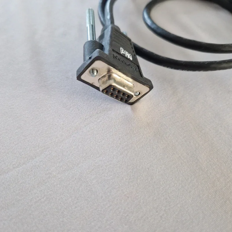 Câble console Amphenol 118-28717, RJ45 vers DB9 femelle (RS-232), noir, environ 1 m, photo 2