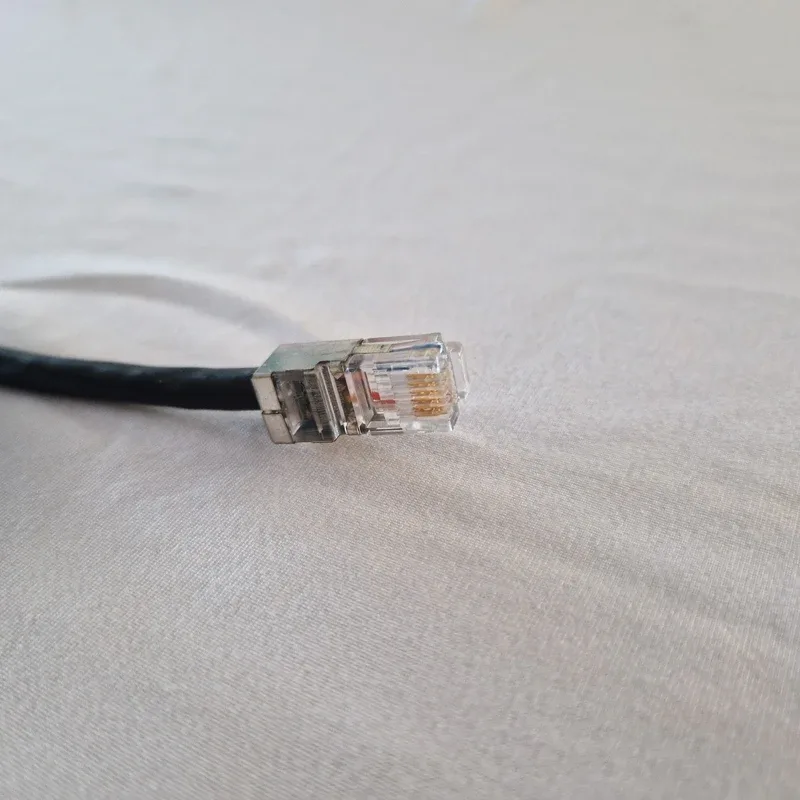 Câble console Amphenol 118-28717, RJ45 vers DB9 femelle (RS-232), noir, environ 1 m, photo 3