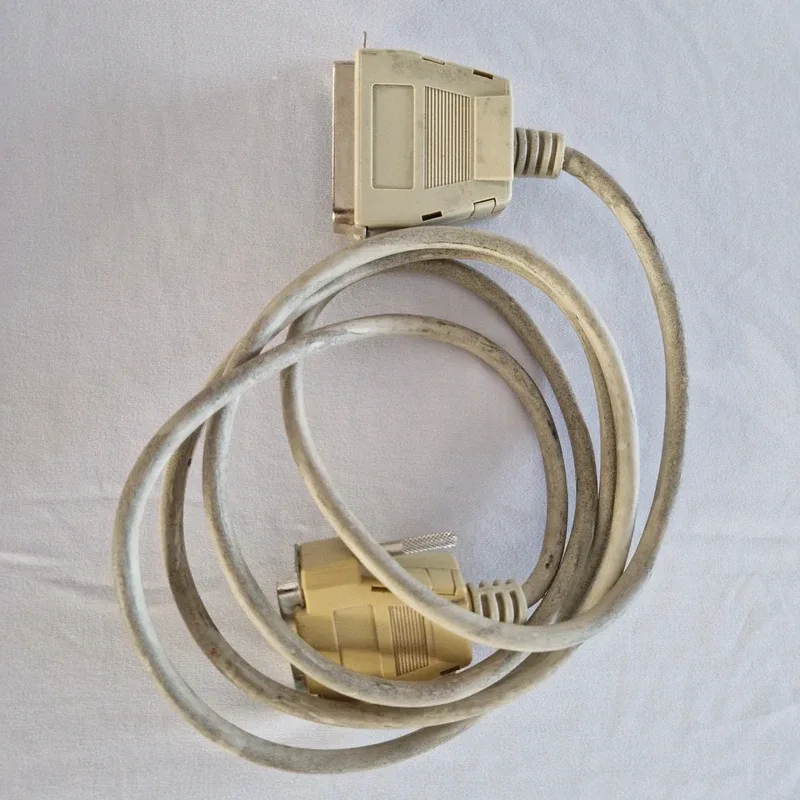 Câble d'imprimante parallèle DB25 mâle vers Centronics 36 mâle (IEEE 1284), 1,80 m, photo 1