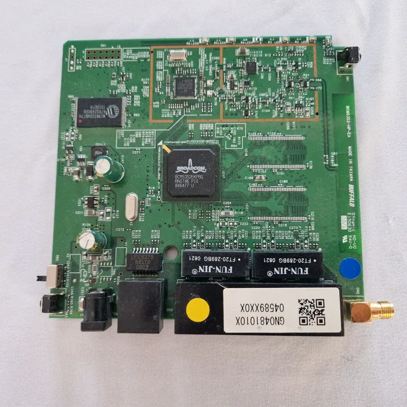 Carte mère de routeur Wi-Fi Buffalo, Broadcom BCM5352, 5 ports RJ45, antenne RP-SMA (non testée)