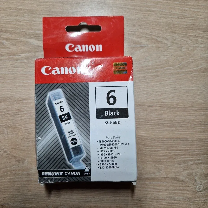 Cartouche encre Canon BCI-6BK noir