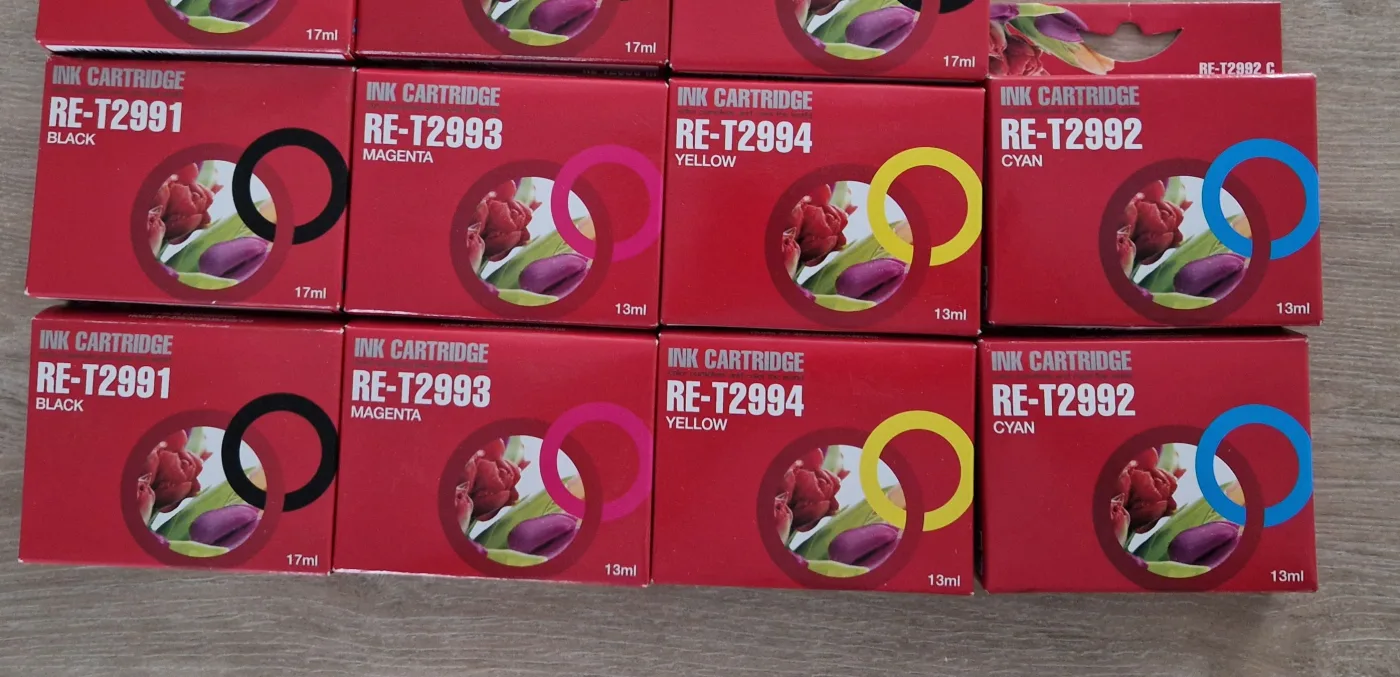 Lot de 11 cartouches d'encre compatibles Epson 29XL, 5 noires et 2 de chaque couleur, photo 2
