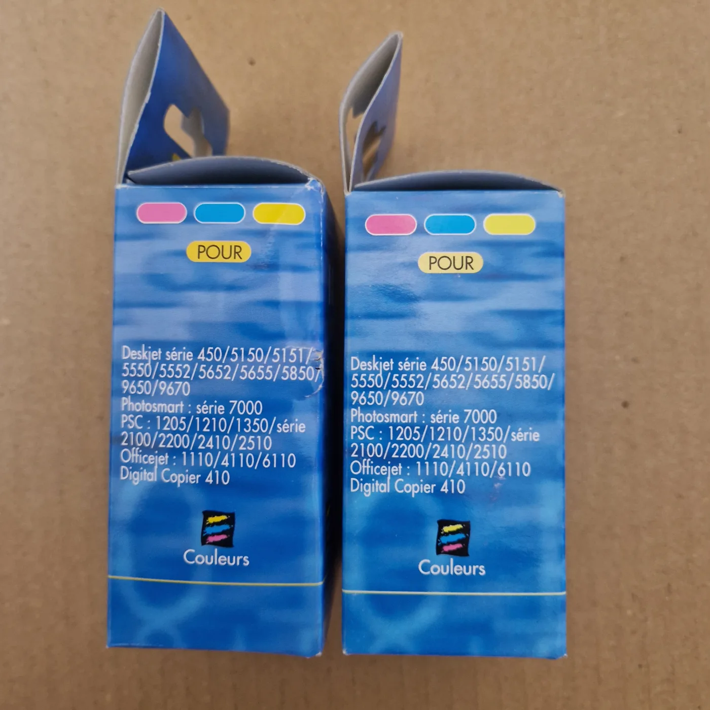 Lot de 4 cartouches d'encre compatibles HP 56 et HP 57, photo 2