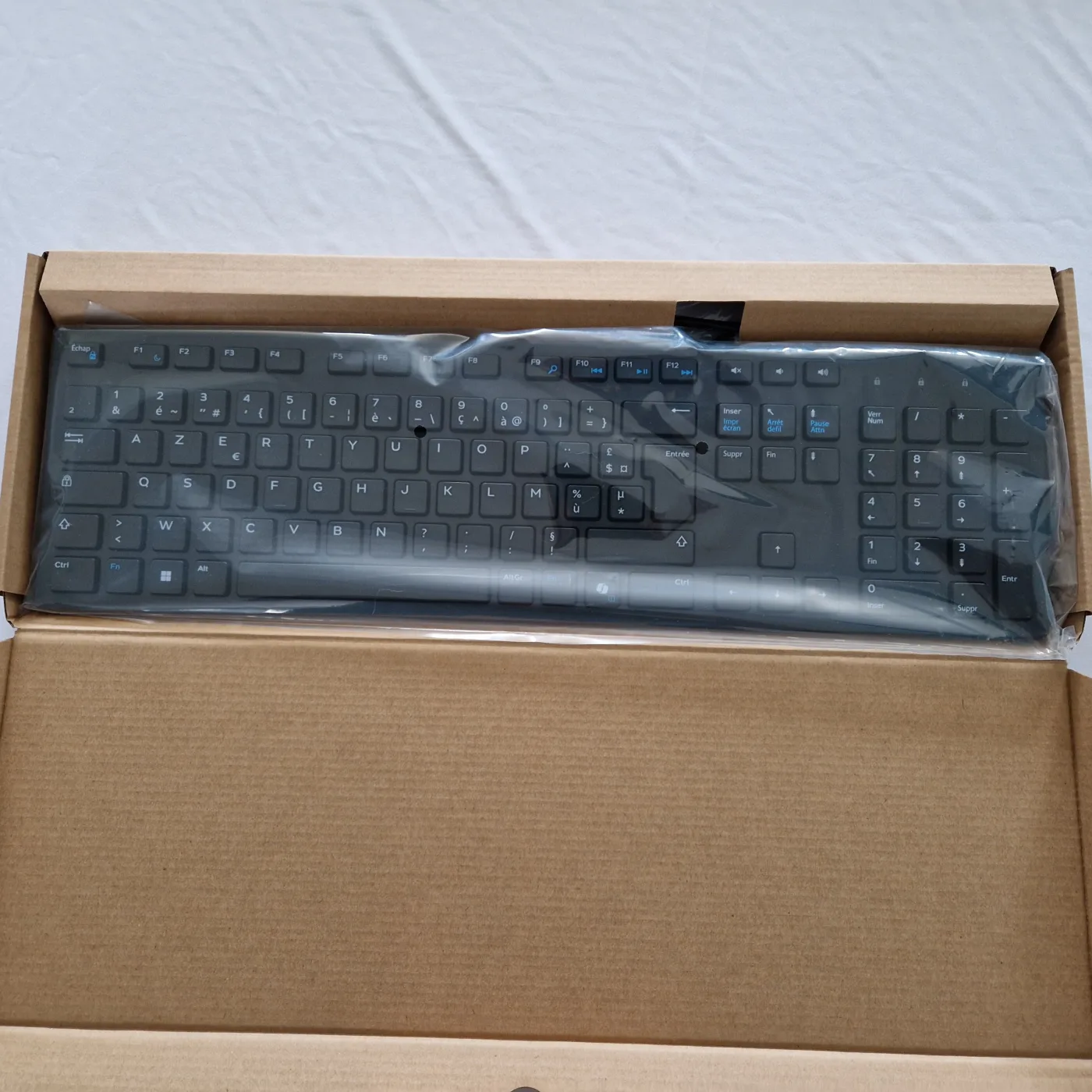 Clavier Dell KB216 filaire USB, AZERTY noir, neuf sous sachet, photo 1