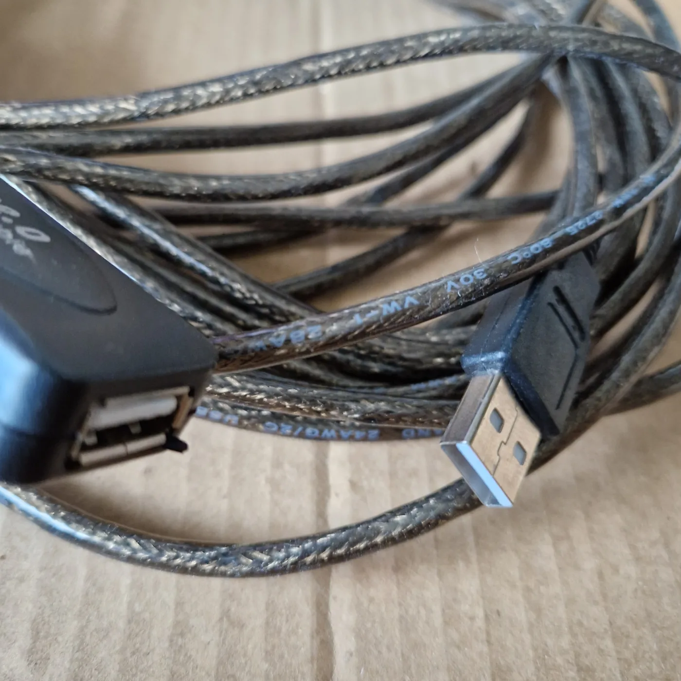 Rallonge USB 2.0 à boîtier, A mâle vers A femelle, environ 9 m, photo 3