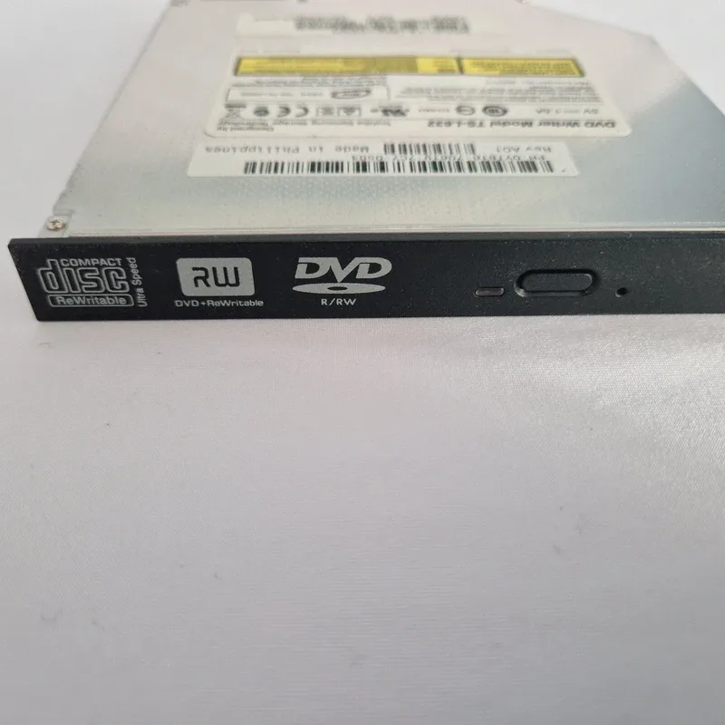 Graveur DVD slim IDE Toshiba Samsung TS-L632H pour portable, façade noire, photo 2