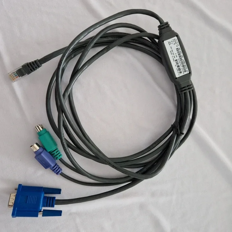 Câble de console IBM 31R3131, VGA + PS/2 vers RJ45, 3 m, photo 1