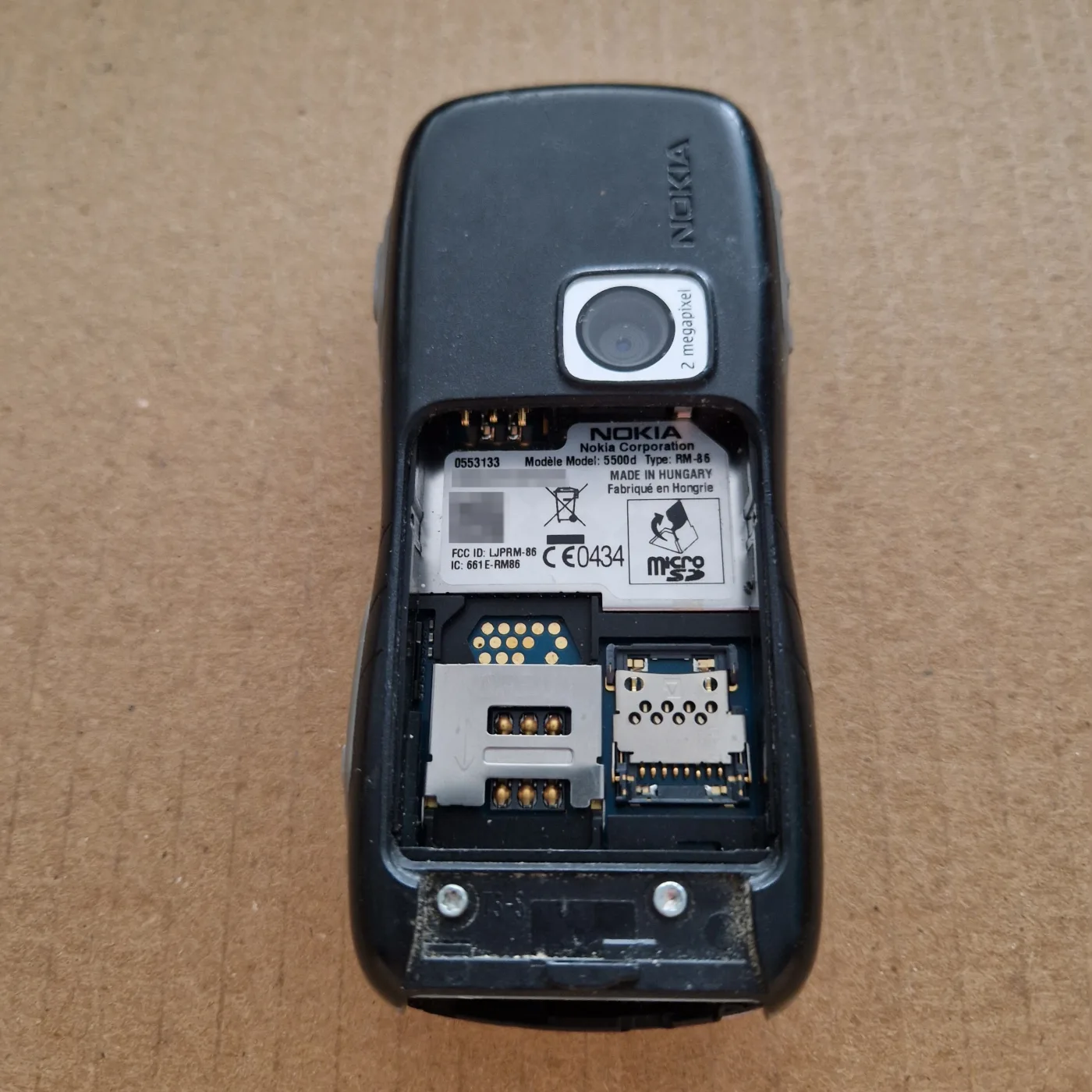 Nokia 5500 Sport (5500d / RM-86) — smartphone Symbian de sport, 2006 — photo 2